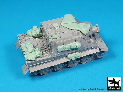 ブラックドッグ T72193 1/72 シュトルムタイガー アクセサリーセット(トランぺッター用)