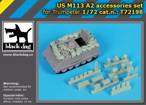 ブラックドッグ T72198 1/72 アメリカ M113 A 2 アクセサリーセット(トランぺッター用)