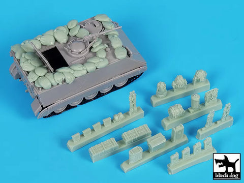 ブラックドッグ T72198 1/72 アメリカ M113 A 2 アクセサリーセット(トランぺッター用)