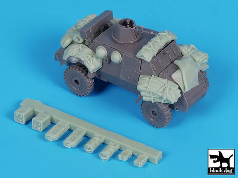 ブラックドッグ T72201 1/72 オッター 軽偵察車 アクセサリーセット(ICM用)