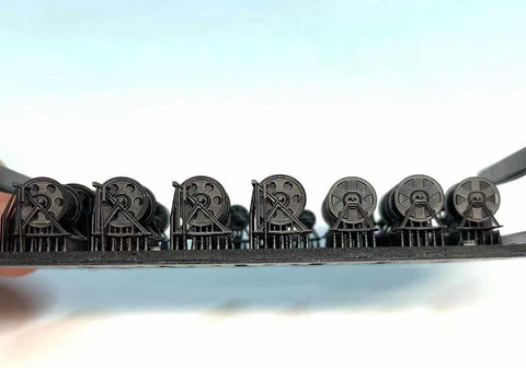 バンカースタジオ IJN20102 1/200 WWII日本海軍 戦艦 大和 絡車(リール),ウィンチ