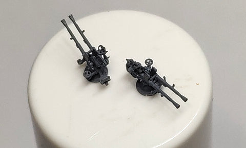 バンカースタジオ IJN35013 1/350 WWII 日本海軍 九三式13mm連装機銃(大和型用)(8基入り)