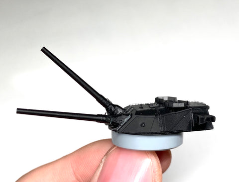 バンカースタジオ IJN70032 1/700 WWII日本海軍 51cm連装砲塔 二番/三番砲塔(超大和型)