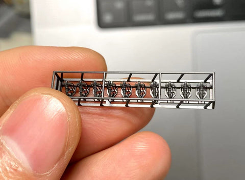 バンカースタジオ IJN70056 1/700 WWII日本海軍 パラベーンセット(大型艦用)