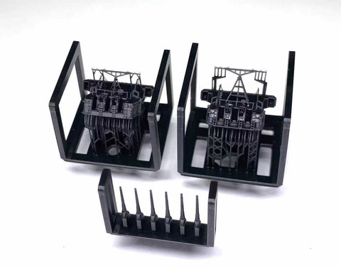 バンカースタジオ IJN70109 1/700 WWII日本海軍 戦艦 大和 15.5cm副砲塔2基セット 1945年