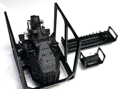 バンカースタジオ IJN70129A 1/700 WWII日本海軍 重巡洋艦 高雄 艦橋セット 1944-45年(アオシマ用)