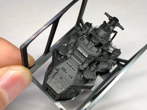 バンカースタジオ IJN70129A 1/700 WWII日本海軍 重巡洋艦 高雄 艦橋セット 1944-45年(アオシマ用)