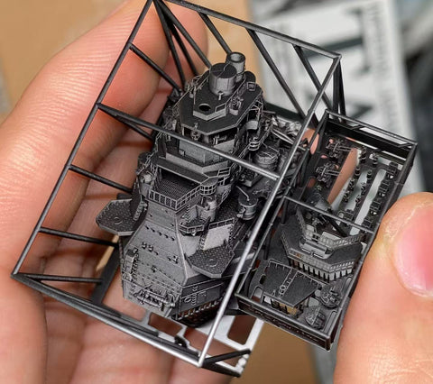 バンカースタジオ IJN70132SA 1/700 WWII日本海軍 重巡洋艦 鳥海 艦橋セット 1942年(第一次ソロモン海戦)(アオシマ用)