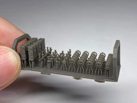 バンカースタジオ WS35419 1/350 現用 ロシア海軍 消火設備セット