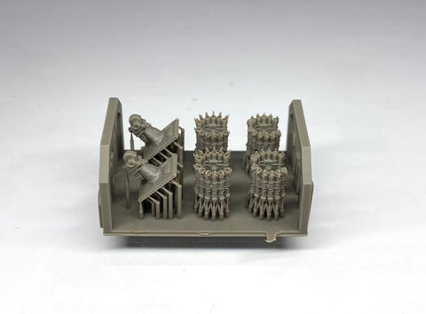 バンカースタジオ WS35422 1/350 現用 ロシア海軍 RBU-6000 対潜迫撃砲(2基入り)