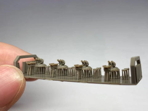 バンカースタジオ WS35424 1/350 現用 ロシア海軍 PK-2 デコイランチャー
