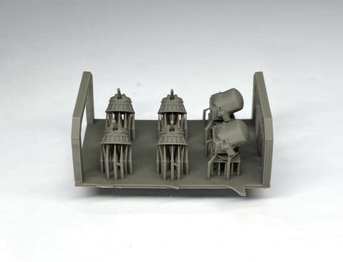 バンカースタジオ WS35430 1/350 現用 ロシア海軍 AK-630艦載機関砲&「バス・チルト」火器管制レーダー