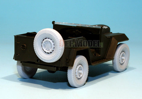 DEFモデル DW30006 1/35 GAZ-67B ロシア フィールドカー ホイールセット (タミヤ用)
