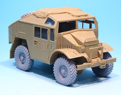 DEFモデル DW30022 1/35 イギリス クオード ガントラック ホイールセット (タミヤ用)