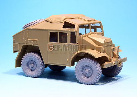 DEFモデル DW30022 1/35 イギリス クオード ガントラック ホイールセット (タミヤ用)