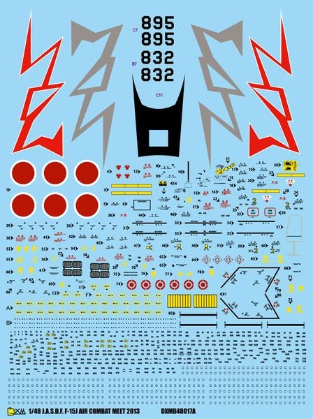 DXM 41-4220 1/48 航空自衛隊 F-15J ACM 2013