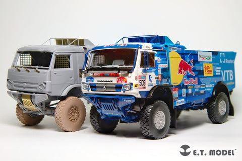 E.T.モデル E35-318 1/35 KAMAZ-43509”カマズ・マスター”トラック(ズベズダ3657用)