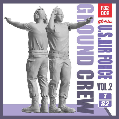 E.T.モデル F32002 1/32 アメリカ空軍 グランドクルーVol.2