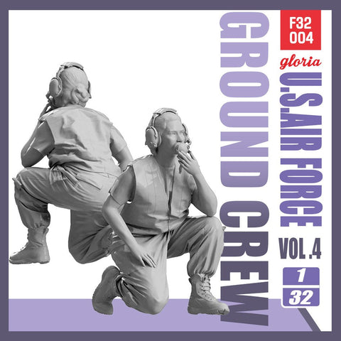 E.T.モデル F32004 1/32 アメリカ空軍 グランドクルーVol.4
