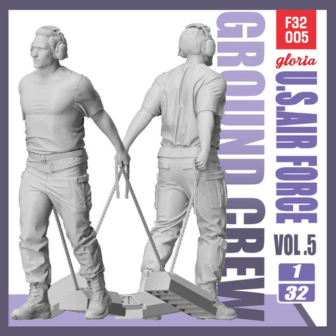 E.T.モデル F32005 1/32 アメリカ空軍 グランドクルーVol.5