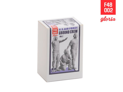 E.T.モデル F48002 1/48 アメリカ空軍 グランドクルーセットVol.2 (3体入)