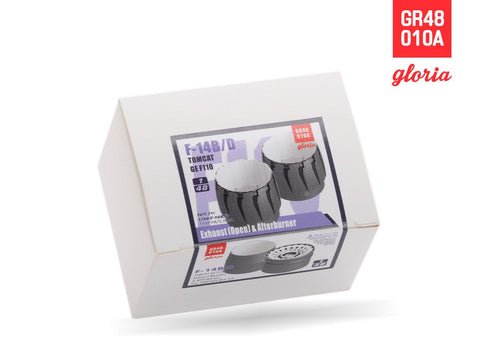 E.T.モデル GR48010A 1/48 アメリカ F-14B/Dトムキャット F110-GE-400用排気ノズル/アフターバーナー 開(タミヤ/グレートウォールホビー用)