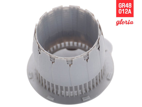 E.T.モデル GR48012A 1/48 アメリカ F-16CJファイティングファルコン F110-GE用排気ノズル/アフターバーナー 開(タミヤ用)