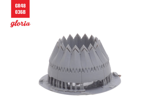 ETモデル GR48036B 1/48 F-35B エキゾーストノズル(クローズ)(タミヤ用)