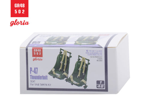 ETモデル GR48502 1/48 P-47D シート (後期型)(タミヤ用)
