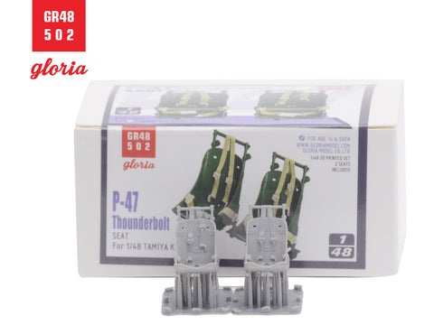 ETモデル GR48502 1/48 P-47D シート (後期型)(タミヤ用)