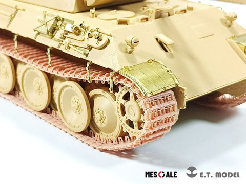 ETモデル P35-002 1/35 WWII ドイツ V号戦車 "パンサー" 初期型 ワークブル履帯(3Dプリント)