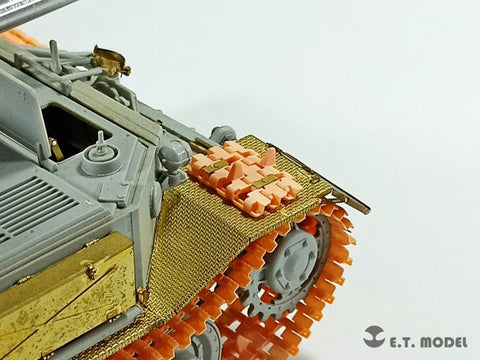 ETモデル P35-010 1/35 WWII ドイツ フェルディナンド シェーファー Panzerjaeger ワークブル履帯(3Dプリント)