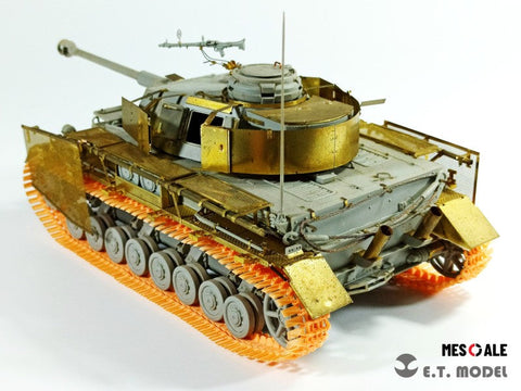 ETモデル P35-013 1/35 WWII ドイツ III号IV号戦車（タイプ6）ウィンターケッテン履帯(3Dプリント)