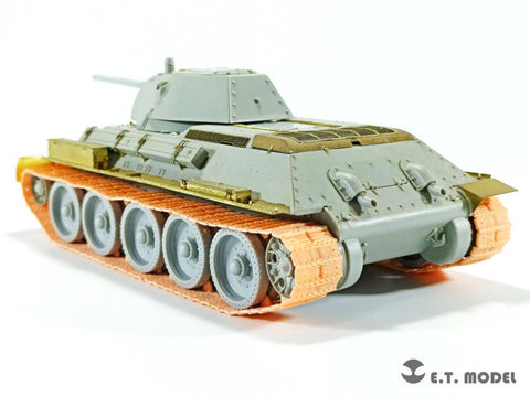 ETモデル P35-018 1/35 ソビエト T-34 550mm スタンピードリンク（Type 1940）ワークブル履帯 (3Dプリント)