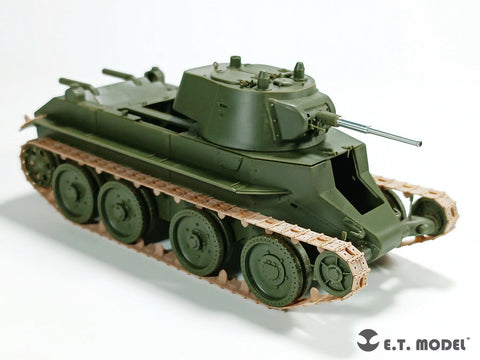 E.T.モデル P35-025 1/35 WWII ソビエト/ロシア BT-7軽戦車用可動式履帯(タミヤ用)