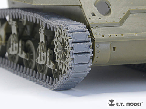 ETモデル P35-038 1/35 WWII アメリカ軍 M3/M5 スチュアート 軽戦車 T16 ワークブル履帯(3Dプリント) (AFVクラブ用)