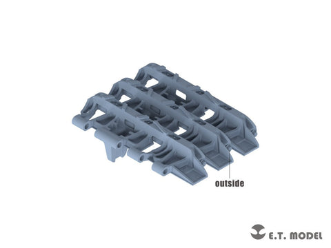 ETモデル P35-044 1/35 WWII ドイツ III号IV号戦車（Ostketten）ワークブル履帯(3Dプリント)