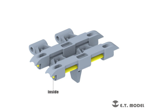 ETモデル P35-059 1/35 WWII ブリティッシュ クロウウェル Mk.IV 巡航戦車 ワークブル履帯(3Dプリント) (タミヤ用)