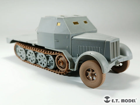 E.T.モデル P35-060 1/35 WWII ドイツ Sd.Kfz.7 8トンハーフトラック用 起動輪&可動式履帯セット(ドラゴン用 )