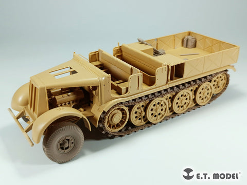 E.T.モデル P35-062 1/35 WWII ドイツ Sd.Kfz.9 18トン重ハーフトラック FAMO(ファモ)用自重変形タイヤ&可動式履帯セット(タミヤ用)