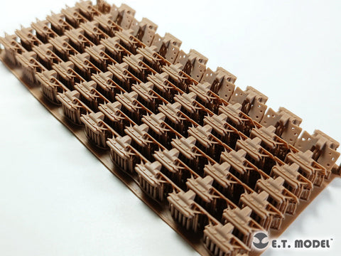 E.T.モデル P35-062 1/35 WWII ドイツ Sd.Kfz.9 18トン重ハーフトラック FAMO(ファモ)用自重変形タイヤ&可動式履帯セット(タミヤ用)