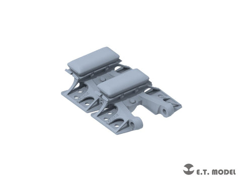 E.T.モデル P35-062 1/35 WWII ドイツ Sd.Kfz.9 18トン重ハーフトラック FAMO(ファモ)用自重変形タイヤ&可動式履帯セット(タミヤ用)