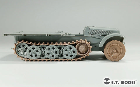E.T.モデル P35-066 1/35 WWII ドイツ Sd.Kfz.250装甲兵員輸送車/Sd.Kfz.10用 起動輪&スプロケット履帯セット(ドラゴン用)