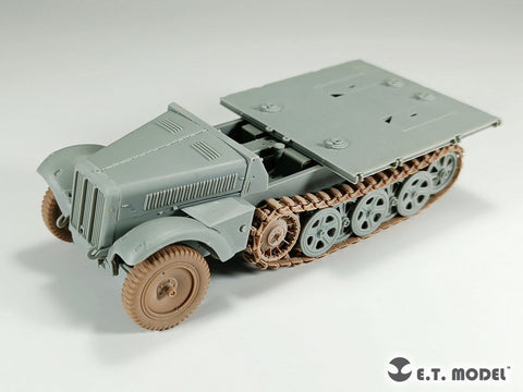 E.T.モデル P35-066 1/35 WWII ドイツ Sd.Kfz.250装甲兵員輸送車/Sd.Kfz.10用 起動輪&スプロケット履帯セット(ドラゴン用)