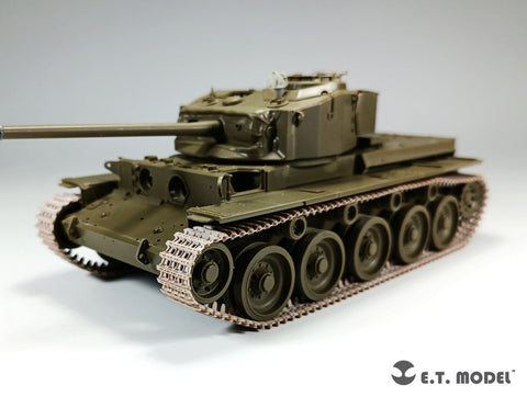 ETモデル P35-068 1/35 ブリティッシュ A34 コメット 巡航戦車 ワークブル履帯(3Dプリント) (タミヤ用)