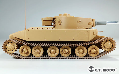 ETモデル P35-080 1/35 WWII ドイツ タイガー（P）ワークブル履帯(3Dプリント) (アミュージングホビー/ドラゴン用)