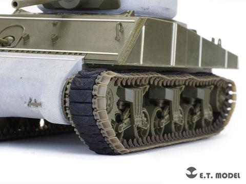 ETモデル P35-082 1/35 WWII アメリカ軍 M4 シャーマン T48 w/duck bill（Type 1） ワークブル履帯(3Dプリント)