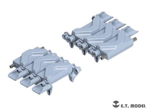 ETモデル P35-083 1/35 WWII アメリカ軍 M4 シャーマン T48 w/duck bill（Type 2） ワークブル履帯(3Dプリント)