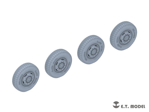 ETモデル P35-104 1/35 WWII ドイツ Sd.Kfz.234 小径加重ホイール タイプ4 (ドラゴン用)