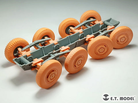 ETモデル P35-111 1/35 WWII ドイツ Sd.Kfz.234 ワークブルサスペンション (3Dプリント) (ドラゴン用)